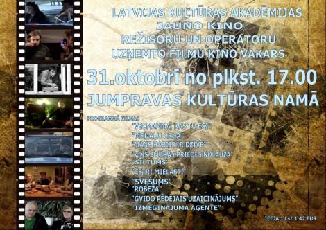 Kino 31.okt. Jumpravā