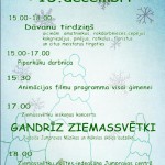 GANDRĪZ ZIEMASSVĒTKI - AR DĀVANU TIRDZIŅU UN CITĀM IZDARĪBĀM!