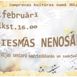 Dziesmas nenosalst