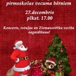 Ziemassvētku pasākums pirmsskolas vecuma bērniem 