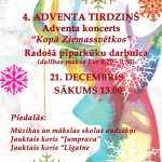 4. Adventa tirdziņš, koncerts 