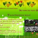 Valentīndienas balle Jumpravas kultūras namā!