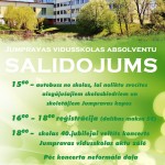 Jumpravas vidusskolas absolventu salidojums