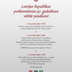 Latvijas Republikas 97. proklamēšanas gadadienai veltītie pasākumi Lielvārdes novadā