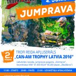 “JUMPRAVA TROPHY 2016” - trofi reida apļuseriāla “CanAm Trophy Latvia 2016” 2.posms