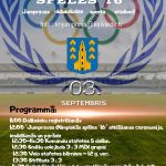 Jumpravas olimpiskās spēles'16 jau 3.septembrī!