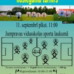 Burbuļfutbola vasaras sezonas noslēguma turnīrs 11. septembrī!