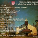Garīgās mūzikas svētki Lielvārdes novada dievnamos