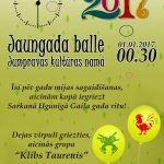 Jaungada sagaidīšnas balle Jumpravas kultūras namā