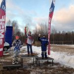 Jumpraviešu panākumi ziemas motokrosā