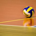 Ogres volejbola čempionāta posms Jumpravas vidusskolas sporta zālē
