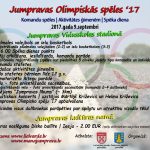 Jumpravas kultūras nama jaunās sezonas atklāšana – “Jumpravas Olimpiskās spēles ‘17”