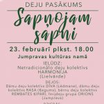 Deju pasākums “Sapņojam sapni”