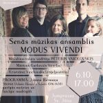 Senās mūzikas ansambļa Modus Vivendi koncerts