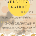 Saulgriežu noskaņa Jumpravā