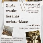 Ģipša trauku liešanas meistarklase