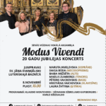Senās mūzikas ansambļa “Modus Vivendi” 20 gadu jubilejas koncerts
